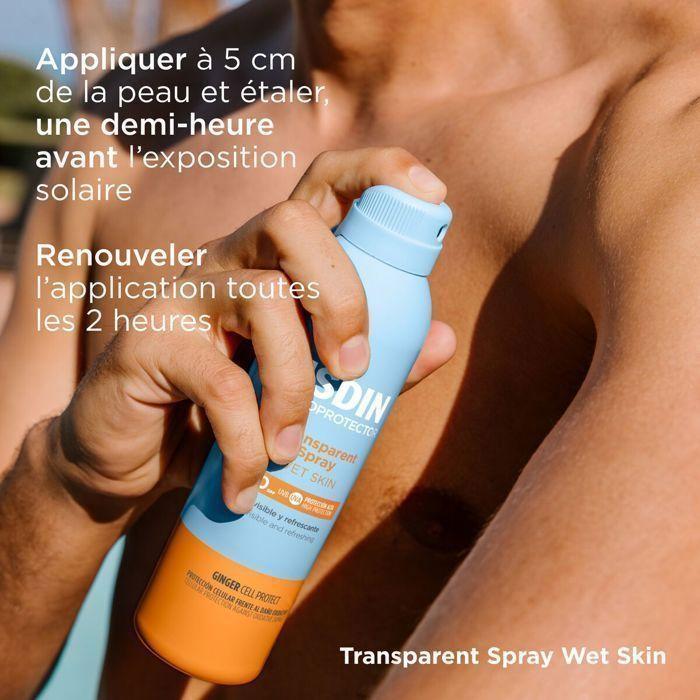 Isdin Fotoprotector Transparent Spray Wet Skin SPF 50 - 250ml