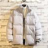 5XL Мужская мода Пуховик Толстая Свободная уличная верхняя одежда Уличная одежда Зимняя одежда Свободное сплошное цветное ветрозащитное ветровка Пуховик для мужчин