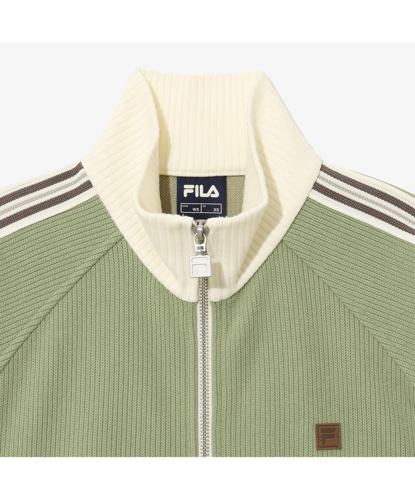 Fila [26Fw] 1911 Women'S Knit Track Zip-Up (Fs263Ft01U003330)