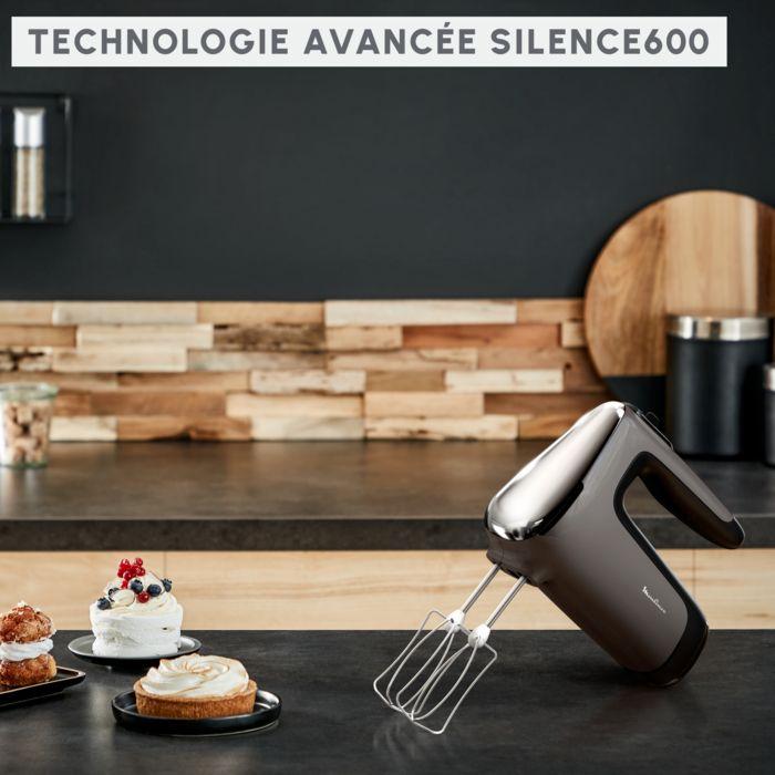Moulinex Powermix Silence, Ручной миксер, 600 Вт, Улучшенная тихая технология, HM650E10