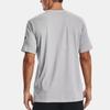 Under Armour T Shirts Men's Modern Gray Crew Neck Moderate Straight Fit 1376204-011