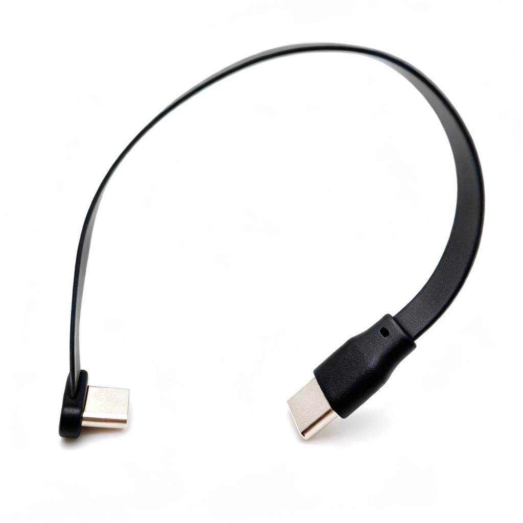 Type-C USB 3.2 Full-Featured High-Frequency Transmission 150mm Soft Cable 240W U4-Compatible 40 Gbps Plastic