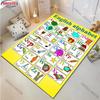 Детские игровые коврики для пола, очень большие ковры, коллекция для игр «Азбука, Цифры, Животные», развивающие коврики для игровой комнаты