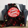 Bayern Munich Crest Art Blankets Flannel Printed Breathable Warm Throw Blanket for Home Office Bedspreads 0708a125