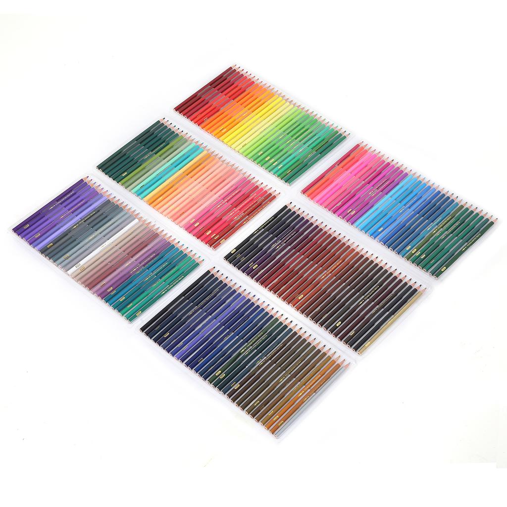 Цветные карандаши акварель 180 цветов водорастворимые художники начинающие рисование набор для рисования