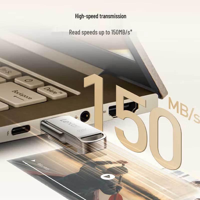 Lexar D40T USB 3.2 Type-C Dual Interface Flash Drive