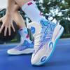 New men's basketball shoes fashion luminous version student shock absorption breathable game training shoes couple the same style