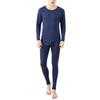 Sillictor Warm Innerwear Pure Cotton Heattech Long Sleeve Shirt with Front Opening and Long Perfect for and 8012YL XL Set, Tights, Fall, Winter,