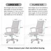 Office Chair Cover Computer Brushed Gaming Swivel Chair Elastic Chair Cover Chair Back Cover