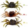 3 PCS 10cm 30g Soft Fishing Lures Crab Artificial Bait Soft Fish Bait with Sharp Hook