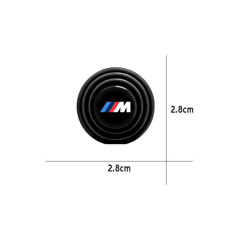 UCFF4 Car Door Shock Sticker Anti-collision Pad Buffer Mat For BMW M Power X1 E84 X3 F25 X5 E53 X6 E71 IX3 I3 320i 330d M4 1 3 5 Serie