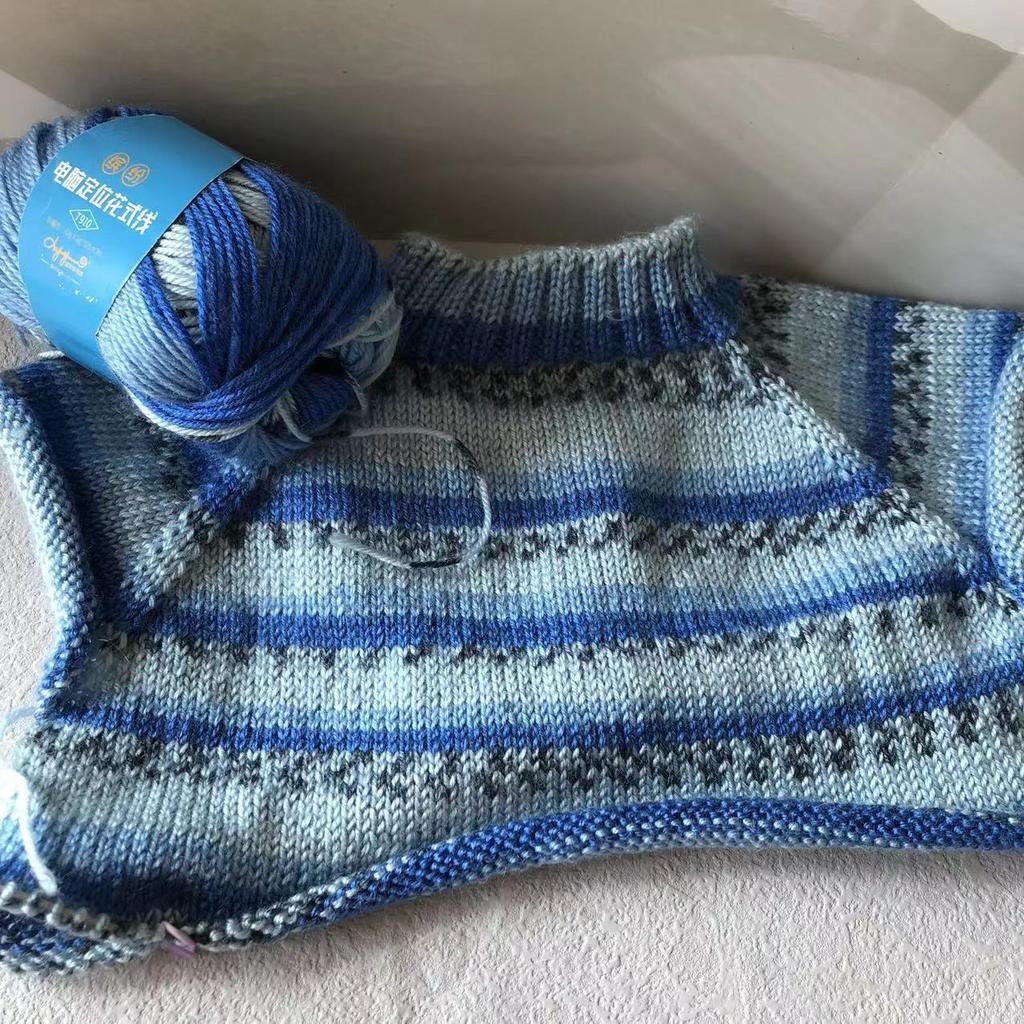 50 г Пряжа Fancy Wool 35% Шерсть и 65% Акрил для Детей Средней Толщины Пряжа для Ручного Вязания Мягкая Пушистая Смесовая Шерстяная Нить
