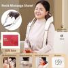 3D Manipulator Massage Shawl Multifunction U Shape Electrical Kneading Back Neck Shoulder Massager with Heating