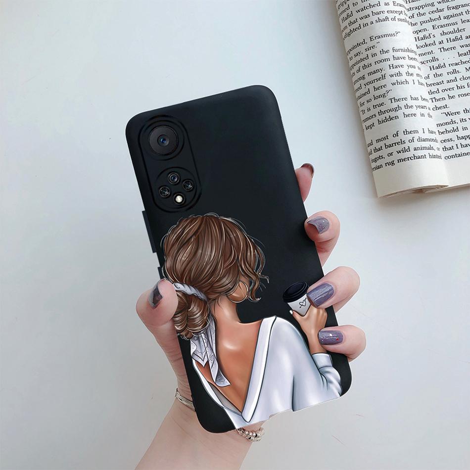 For Honor 50 Case For Huawei Honor 50 Nova 9 SE Cover Coque Super Mom Baby Fashion Girls Silicone Phone Bumper for Honor 50 Case