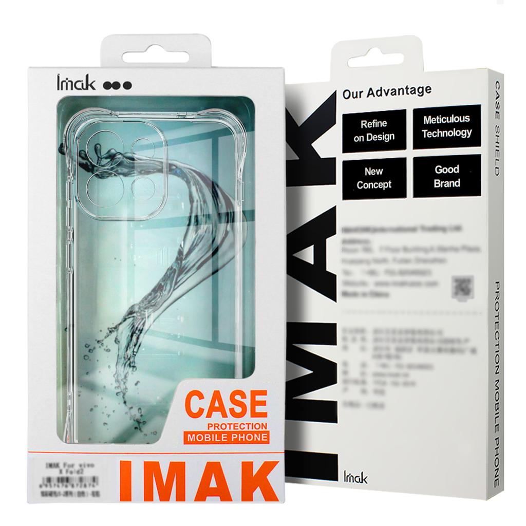 IMAK For Xiaomi Redmi Note 15 Pro 4G (Global) Case TPU Phone Cover Airbag Shockproof Protection