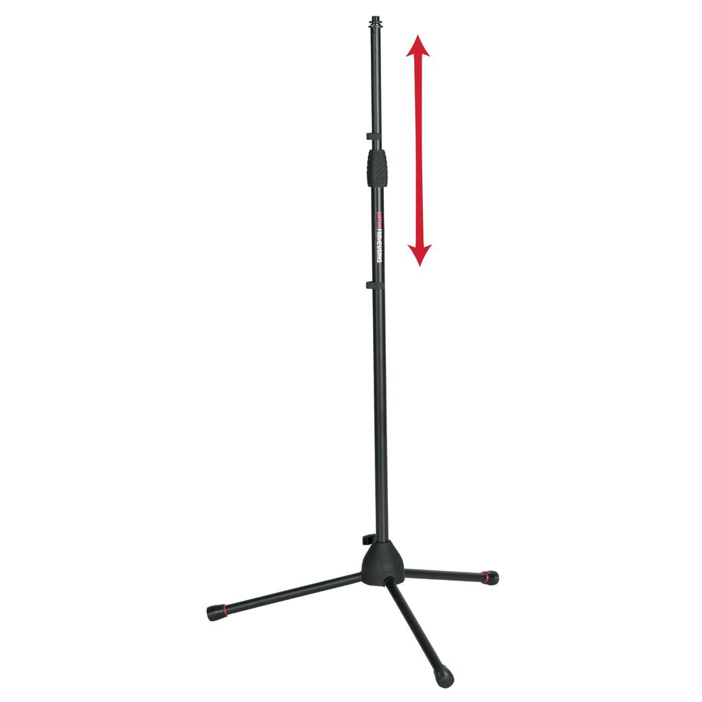 GATOR Frameworks Standard Series Microphone Stand, Straight Type (GMF-MIC-2000)
