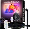 Умная RGB светодиодная лента Bluetooth для синхронизации с телевизором и создания музыкальной атмосферы