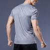 Men's Summer Sports T-shirt Ice Silk Loose Speed Drying Fitness Half Sleeve Large Top Casual Cool Breathable Short Sleeve