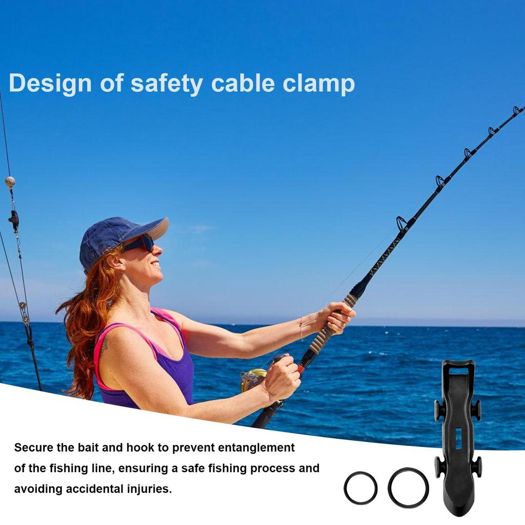 Многофункциональный магнитный держатель для крючков для рыбалки, держатель для удилища, вешалка для приманок, фиксатор для джиг-крючков, с резиновыми кольцами, рыболовный аксессуар