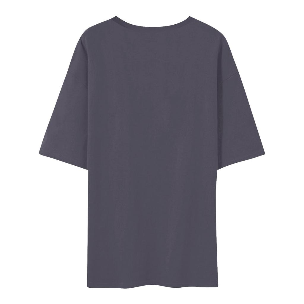 Женская футболка, повседневный свободный рождественский пуловер с круглым вырезом и коротким рукавом с принтом