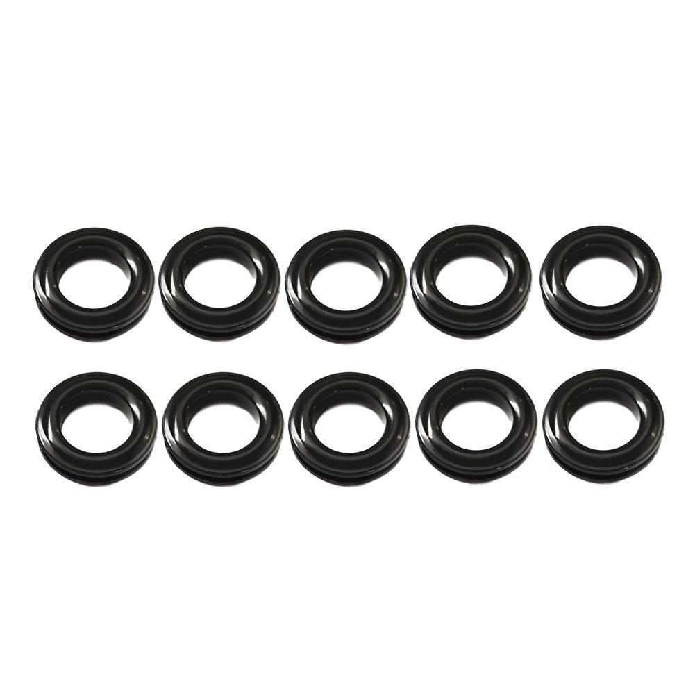 10pcs Plastic Self Sealing Snap Eyelets Grommet Tarpaulin Outdoor Buckle Accessories Camp Tent C0L0