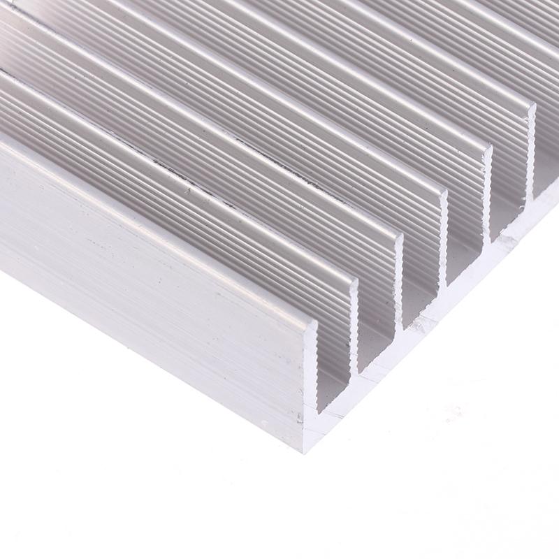 10*2*5 см алюминиевый радиатор охлаждающая подставка для процессора светодиодный охладитель чипа радиатор теплоотвод нагревательный элемент рассеивание тепла охлаждение