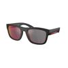 Prada Спортивные поляризационные солнцезащитные очки PS01ZSF-DG008F-56