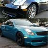 For 03-07 INFINITI G35 Couple Smoked Lens Bumper Side Marker Light Side Lamp EXV
