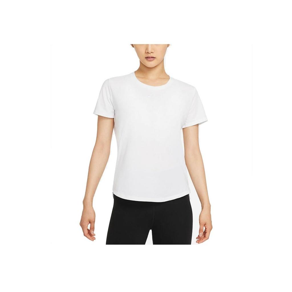 Nike Женская футболка с круглым вырезом Dri-FIT Quick Dry Белая DD0619-100