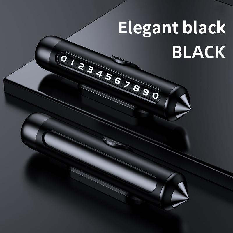 Автомобильная временная парковочная карта Светящаяся карточка с номером телефона Табличка Номер телефона Парковка Стоп Наклейка Стеклобой Автоаксессуары