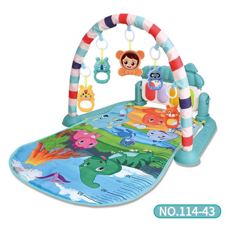 Fitness Stand Baby Music Pedal Piano Game Mat Baby Foot Piano 36 Month Old Newborn Toy