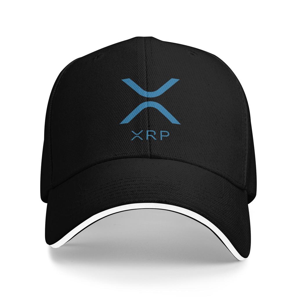 Summer Casual Baseball Cap XRP Ripple Running Hippie Hip Hop Hats For Women Men Sunscreen Classic Baseball Caps