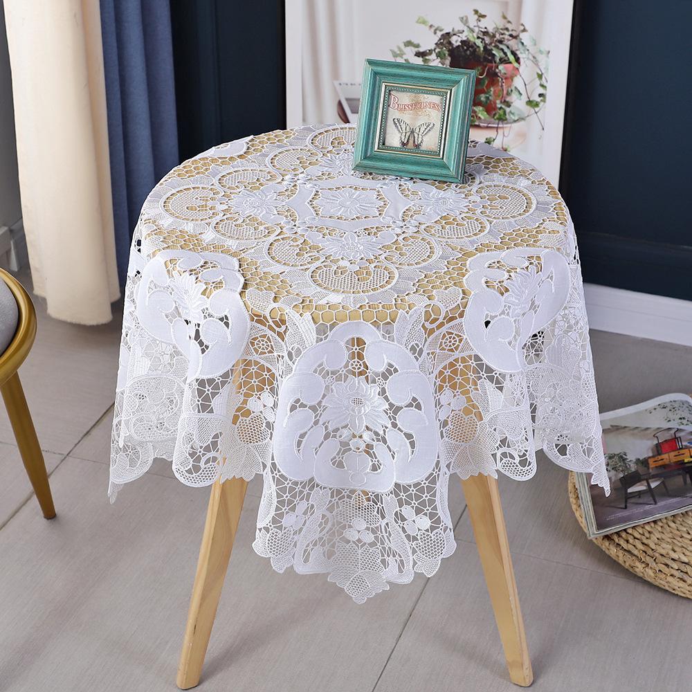 European Classic Lace High -End Tablecloth Household Decorative Fabric Tea Tablecloth Furniture Table Cloth Package Mail