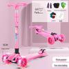 Children's Foldable Scooter for Ages 3-12, Pedal Model, Suitable for Boys and Girls