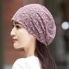 Thin Cotton Summer Beanies Cap Hollow Out Crochet Slouchy Hat Fashion Elastic Chemo Cap