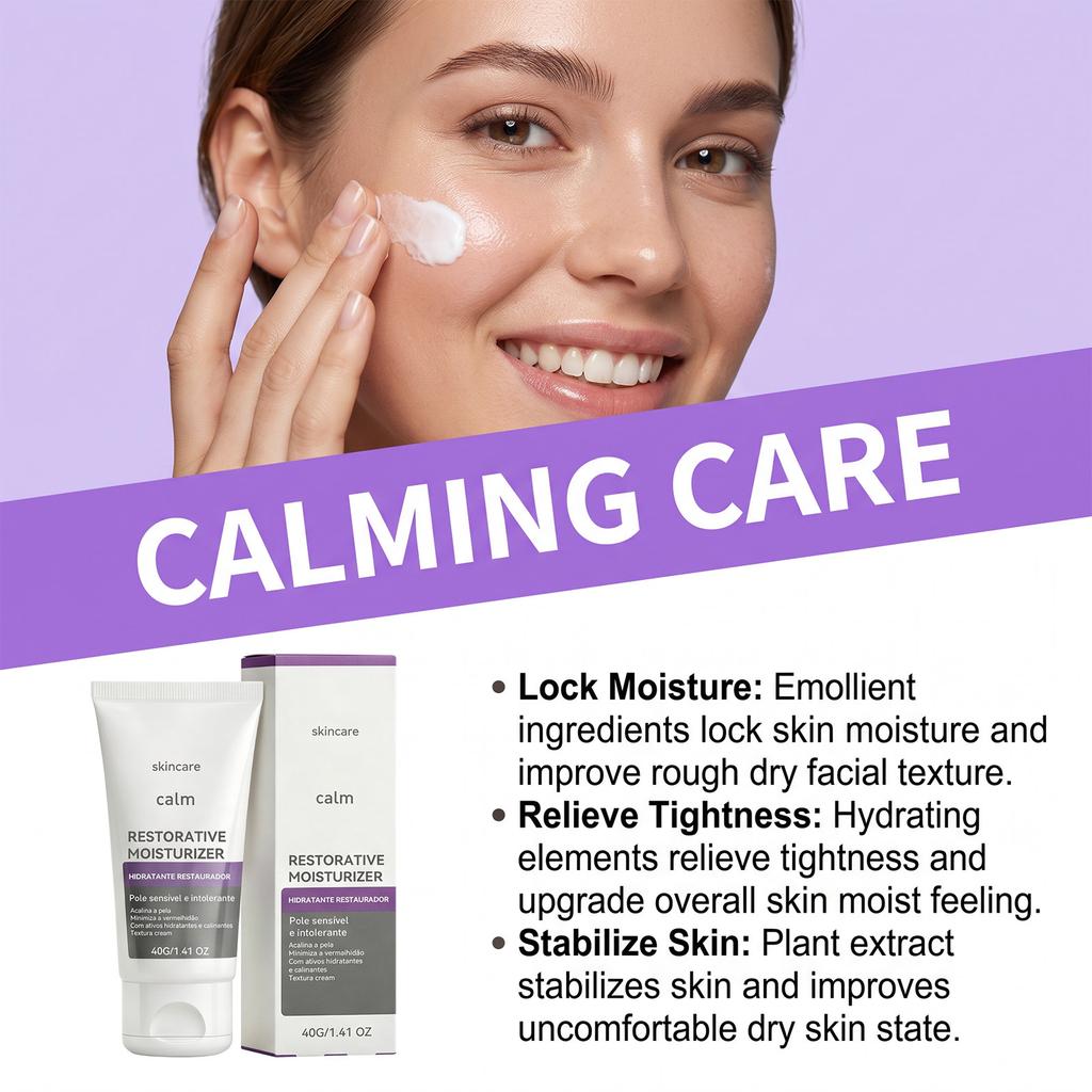 Facial Moisturizer Face Cream Hydrating Lotion for Dry Skin Lock in Moisture Nourishing Daily Face Lotion