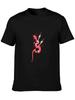 Top Short Sleeve The Red Snake Was Struck by Lightning Anime T Shirt Hip Hop Fashion Country Music Movie Peripheral
