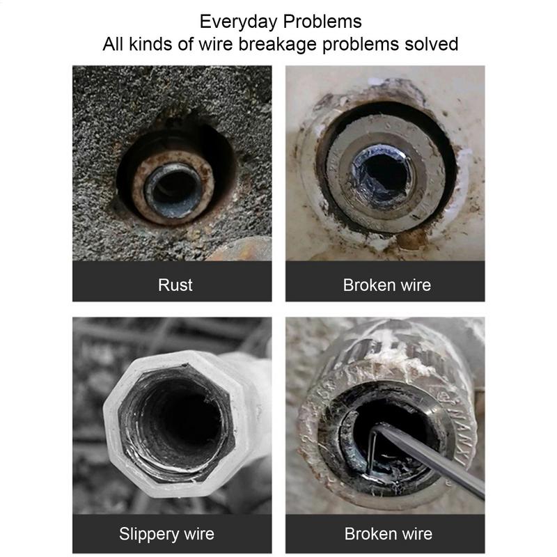Угловой кран Экстрактор сломанного провода Кран Обратная резьба Водопроводная труба Сломанная головка трубы Винт Извлечение Инструмент для ремонта ванной комнаты