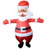 Inflatable Christmas Costume: Santa Claus Riding Reindeer Suit