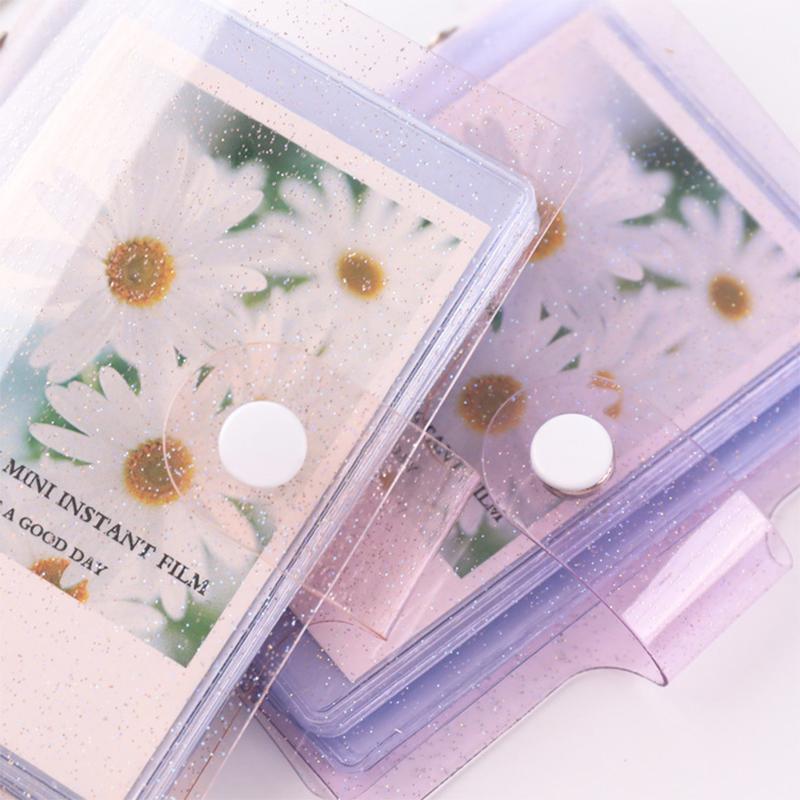 Прозрачный 36 фотографий желейный цветной фотоальбом для Instax Mini 11 9 8 90, визитная карточка с пленкой, 3 дюйма, фотоальбом, держатель для книг