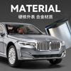 1:24 BMW 760LI 530LI I5M60 Миниатюрная литая игрушечная машинка Модель транспортного средства Домашний декор и украшения для рабочего стола компьютера Праздничный подарок