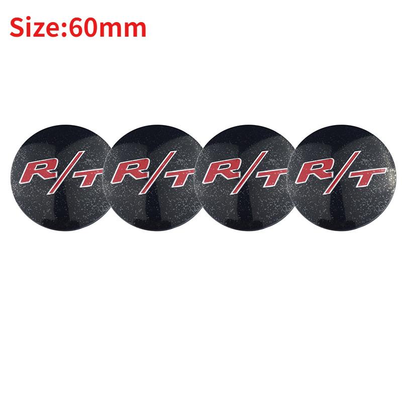 kqsdr10 4PCS 56/60/65mm Car Wheel Center Sticker Hub Badge for Dodge AVENGER CALIBER CARAVAN Challenger CHARGER DART DURANGO JOURNEY RAM