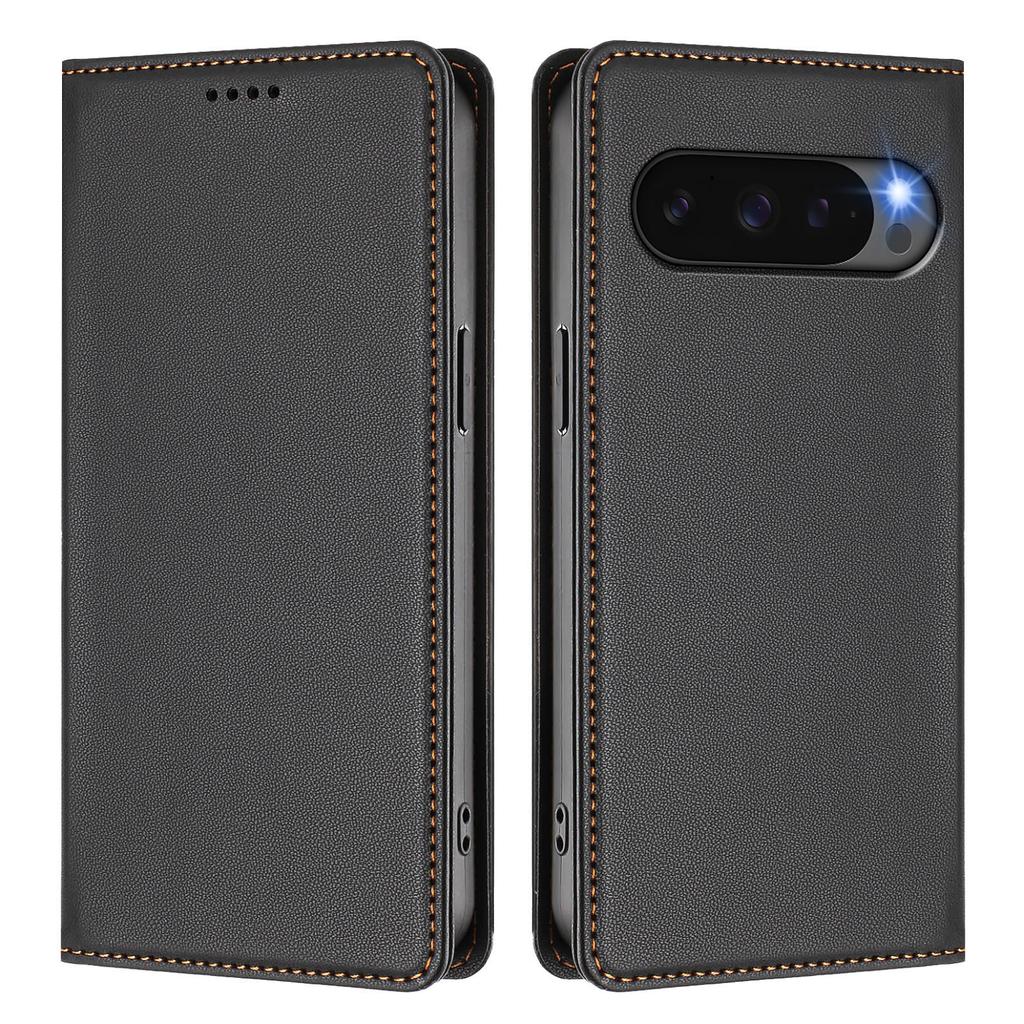 For Google Pixel 10 Pro XL Leather Wallet Case Magnetic Closure RFID Blocking Phone Cover