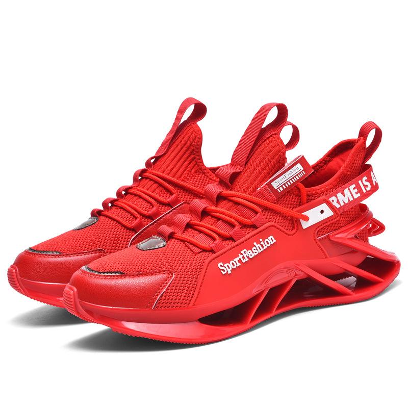 Кроссовки Trendy Blade Outsole Мужские сетчатые туфли больших размеров Молодежные кроссовки Студенческие модные кроссовки