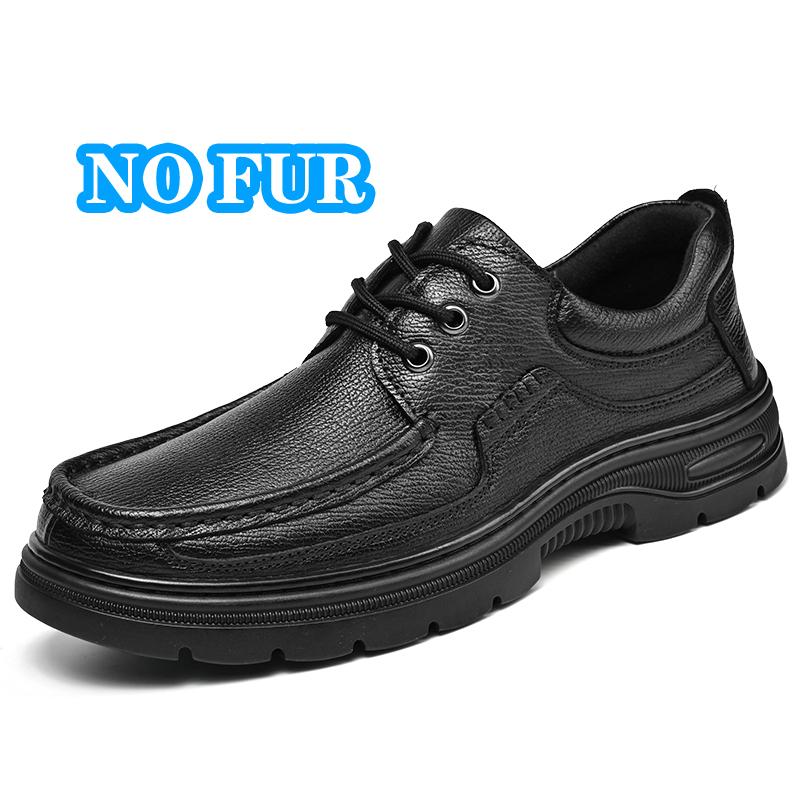 Fashion Vintage Style Genuine Leather Oxford Shoes for Men Fashion Designer Soft-soled Casual Shoes Non-Slip Business Driving Sneakers