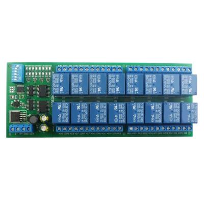 DC12V IN35 C45 Rail Box 16-канальный модуль RS485 Modbus RTU UART плата управления для PLC PTZ-камеры мотор светодиод