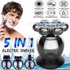 Rechargeable Electric Shaver 7 Floating Heads Blades Electric Shaver Grooming Kit Shaver For Men USB Charging 5 In 1 5V