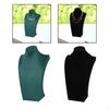 2 Pieces Necklace Display Stand, Chain Pendant Jewelry Bust Model Rack for , Retail Shelves,