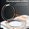 SULADA For iPhone 17 Pro Magnetic Case with Kickstand TPU+PC Clear Phone Cover