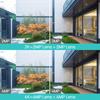 4K 8MP Панорамная Wi-Fi камера с двумя объективами, широкий угол обзора 180°, AI, обнаружение человека, 4MP ICSEE, IP-камера наблюдения, уличная водонепроницаемая